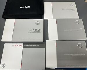 2019 Nissan Rogue Owners Manual W Navigation Case Books sV Sl S Platinum 19