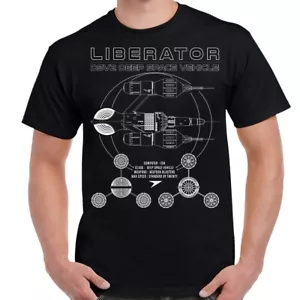 T-Shirt Blakes 7 Liberator schematisch Erwachsene - Bild 1 von 1
