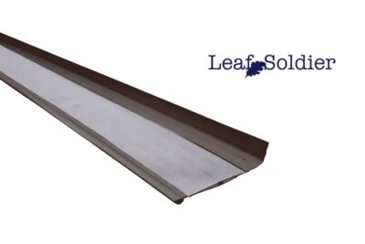 "America's Favorite Gutter Guard" Leaf Soldier 100 Ft - 5" Brown - FREE SHIPPING - Image 1 of 3
