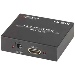 Digitech 2 Way HDMI Splitter With 4K Support - Picture 1 of 12