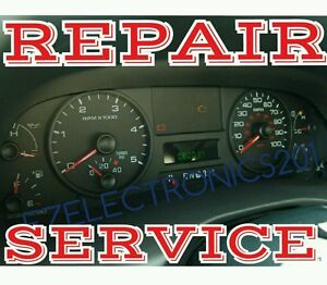 INSTRUMENT CLUSTER REPAIR SERVICE FOR FORD F150 to F450 EXPEDITION 1999-2008 