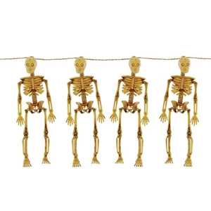 Tribal Voodoo Skeleton Garland - Halloween decorations - Pirate Nautical Decor - Picture 1 of 2