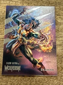 2023 Marvel Fleer Ultra Wolverine #7 Shaman - Picture 1 of 2