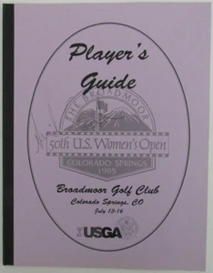 Annika Sorenstam LPGA Champ Signed 1995 U.S. Womens Open Players Guide JSA - Picture 1 of 2
