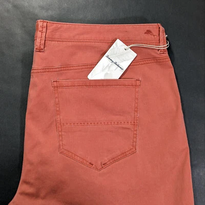 Tommy Bahama Hombre Boracay 5 Bolsillos Elastizado Pantalón Talla 42x34 Foto 1 de 4