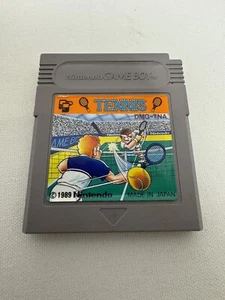 Tennis Nintendo Game Boy 1989 Authentic Cart Only Tested - Made in Japan GBC GBA - Bild 1 von 4
