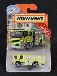 Matchbox MBX Rescue Scania P 360 - Arroyo County Fire Brigade - Picture 1 of 2
