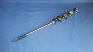 VTG Barn Cabin Timber Frame Post & Beam T-Handle Auger Bit Drill 1⅞ x 20 Mortise - Picture 1 of 20