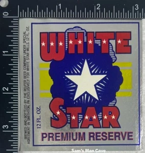 White Star Premium etichetta birra di riserva - Foto 1 di 1