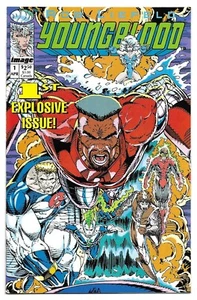 YOUNGBLOOD #1 3 IMAGE COMIC BOOK LOT 1st Supreme Combat Photon Shaft Vogue cards - Picture 1 of 6