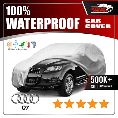 Audi Q7 6 Layer Waterproof Car Cover 2007 2008 2009 2010 2011 2012 - Image 1 of 4