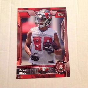 #456 Kenny Bell Buccaneers Nebraska RC # Ed / 25 Made Rot Version 2015 Topps 5x7 - Bild 1 von 1