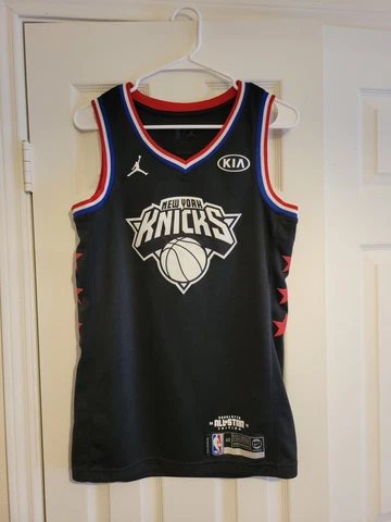 Kristaps Porzingis Ney York Knicks All Star Jersey Size Small 40 Cover