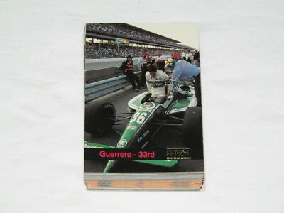 1993 HI-TECH INDY '92 Auto Racing Complete Trading Card Set #1-81 Car Racers - Image 1 of 2