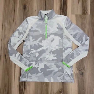 Jersey RLX Ralph Lauren Para Mujer Golf 1/4 Cremallera Grande Blanco Camuflaje - Imagen 1 de 11