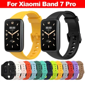 Sport Silikon Armband für Xiaomi Band 7 Pro Uhrenarmband Strap Ersatz Band - Picture 1 of 26