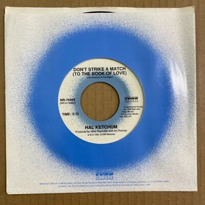 HAL KETCHUM Small Town Saturday Night / Don't Strike 45 Curb NR-76865 UNPLAYED - Picture 1 of 4