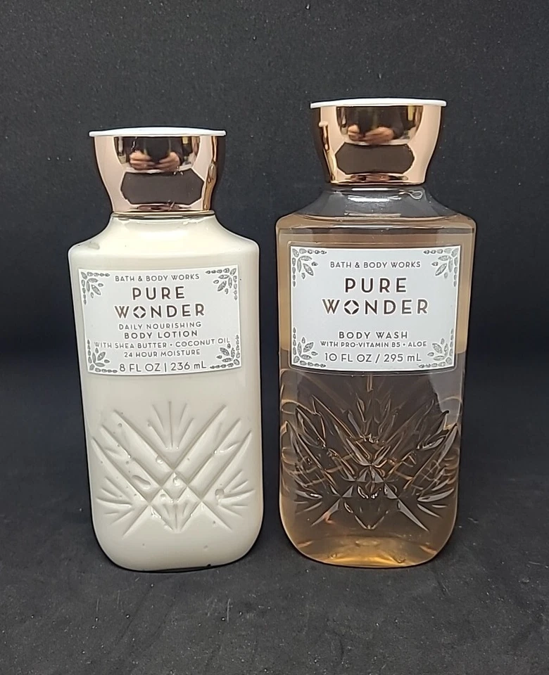 Bath and Body Works Pure Wonder Moisturizing Body Wash 10 Oz