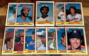 1984 Topps Ralston Purina Komplettset (33) / Bonus - Wählen Sie 2 Team Aufkleber - Bild 1 von 2
