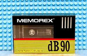 CINTA DE CASETE BLANCA MEMOREX DB 90 VS III TIPO I (1) (SELLADA) - Imagen 1 de 3