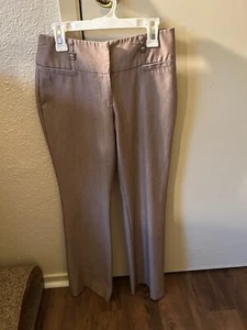 Joe B By Joe Benbasset Dress Pants Womens Pinkish Brown Mid Rise Size 0 - Picture 1 of 8