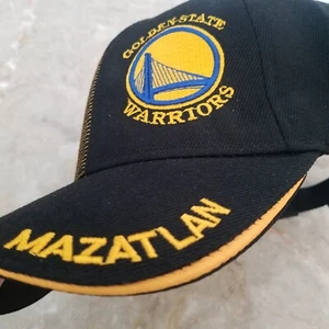 Golden State Warriors Cap Mütze gelb Mazatlan Hook N Loop - Bild 1 von 14
