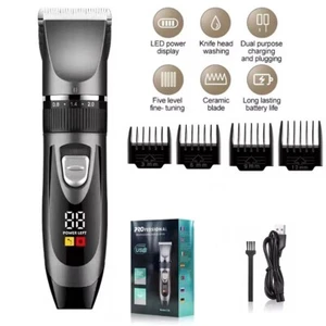 Cordless Hair Clippers for Men | Mens Hair Clippers Set | Hair Clippers For Men - Picture 1 of 12