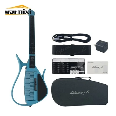 MARKENLOS Cyber-G Electric Guitar Intelligent Stringless MIDI Guitar for Music Solo