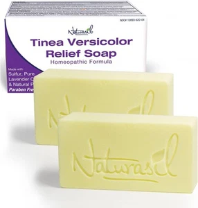 Naturasil Tinea Versicolor Treatment +2 Bars | Max-Strength 10x Soap |... - Picture 1 of 9