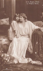 Princess Maria of Romania QUEEN of YUGOSLAVIA - RPPC Postcard ROYALTY #3 - Picture 1 of 2