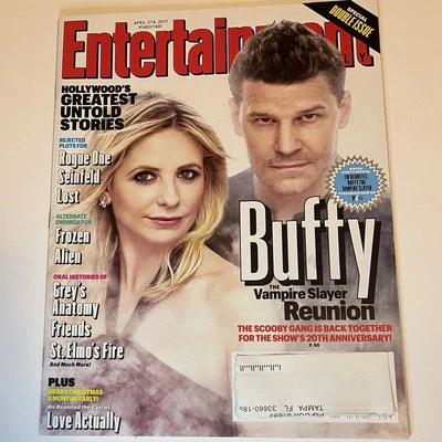 Entertainment Weekly Buffy the Vampire Slayer Angel Sarah Michelle Gellar David - Image 1 of 4