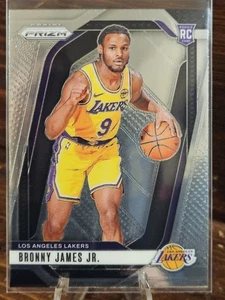 Bronny James Jr 2024-25 Panini NBA Prizm RC LA Lakers Rookie - Foto 1 di 1