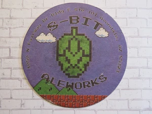 BIER Pub UNTERSETZER ~ 8-BIT Alworks - Avondale, Arizona - Gesundheitstrankhalter! - Bild 1 von 2