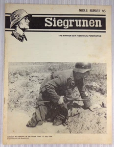 Siegrunen Vol. VIII No. 3 Whole Number 45 Oct-Dec 1987 Landwehr Waffen SS VG! - Bild 1 von 4
