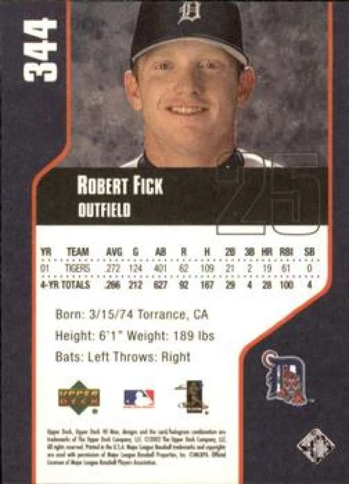 2002 Upper Deck 40-Man Baseball MLB Cards with Rookies Pick From List 194-422 - Image 1 of 1