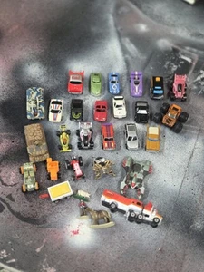 Vintage 90s Lot 26 micro machines Turbo Monster Wheels Tires Road Champs - Picture 1 of 5