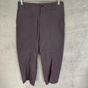 Pantalones Patagonia para mujer 8 grises recortados ligeros senderismo informales - Imagen 1 de 11