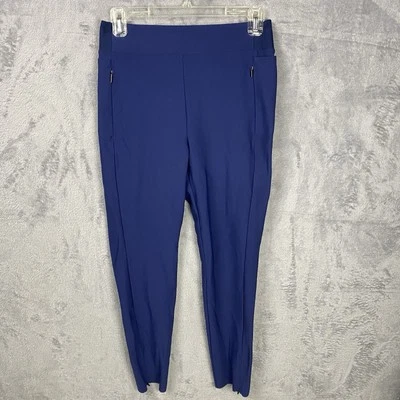 Athleta Navy Blue Soho Jogger Pant Athletic Athleisure Travel Womens 6 Preppy - Image 1 of 4