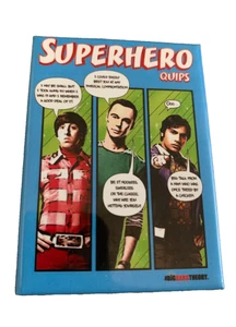 Magnet Superhero Hero Big Bang Theory Cast Television TV Show TM Warner Bros - Picture 1 of 3