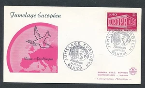 D455660 France Commemorative Cover Europa CEPT 1969 Buildings - Picture 1 of 1