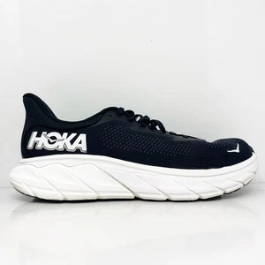 Hoka One One Mens Arahi 7 1147850 BWHT Black Running Shoes Sneakers Size 10 D - Picture 1 of 12