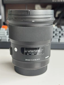 Sigma 24mm f/1.4 DG HSM Art Lens for Canon EF – MINT Condition - Picture 1 of 5