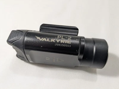 Linterna táctica Olight PL-2 Valkyrie montaje en riel negro 1000 lúmenes luz de arma Foto 1 de 4