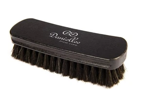 Danielle Shoe Brush|Polishing Brush | 100% Horsehair Brush for Shoes and Boots - Picture 1 of 2