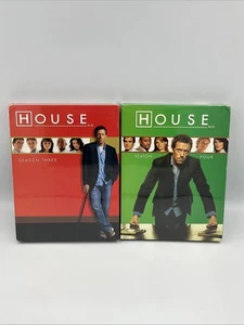 House Complete Season 3 and Season 4 DVD Set Brand New Sealed - Picture 1 of 3