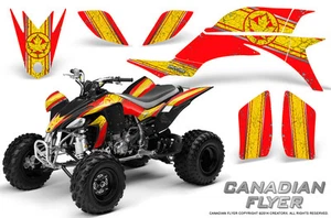 YAMAHA YFZ 450 03-13 ATV GRAPHICS KIT DECALS STICKERS CREATORX CFLYER YR - Imagen 1 de 1
