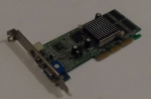 XFX AGP Grafikkarte Nvidia GeForce2 MX400, AGP, 64MB, RCA-Out, S-Video - Bild 1 von 4