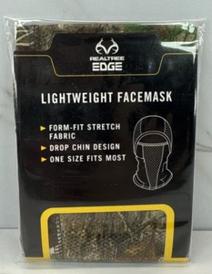 REALTREE EDGE✨Leichte Gesichtsmaske✨ JAGD TARNMASKE✨Brandneu - Bild 1 von 2