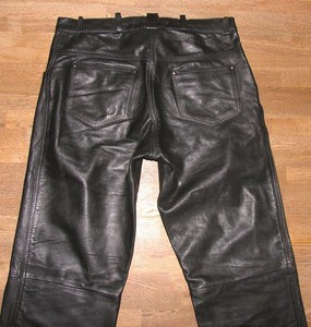 Las mejores ofertas en Pantalones de Cuero Negro Talla 33 para Hombre | eBay