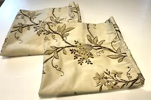 Juego de 2 fundas de almohada 100 % algodón RALPH LAUREN Plage D'Or floral KING - Imagen 1 de 12